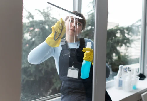 Nettoyage de vitres intérieures et extérieures à Plouguernével